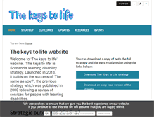 Tablet Screenshot of keystolife.info